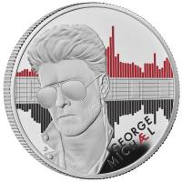 Grobritannien 2 GBP Music Legends George Michael 2024 1 Oz Silber PP Color