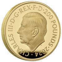 Grobritannien 200 GBP Music Legends George Michael 2024 2 Oz Gold PP (nur 25 Stck!!!) Rckseite
