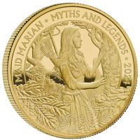 Grobritannien - 100 GBP Myth and Legends: Maid Marian 2024 - 1 Oz Gold PP