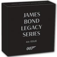 Tuvalu - 1 TVD James Bond Legacy Serie: 4. Ausgabe - 1 Oz Silber PP