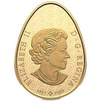 Kanada 250 CAD Pysanka 2024 58,5g Gold PP Rckseite