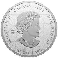 Kanada 30 CAD Sternzeichen (Signs of the Zodiac) 2024 2 Oz Silber Rckseite