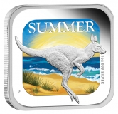 Australien - 1 AUD Seasons Summer - 1 Oz Silber