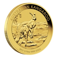 Australien - 15 AUD Knguru 2013 - 1/10 Oz Gold