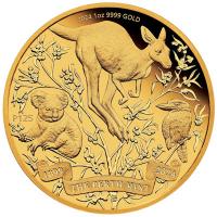Australien 100 AUD 125 Jahre PerthMint Proof 2024 1 Oz Gold PP Box