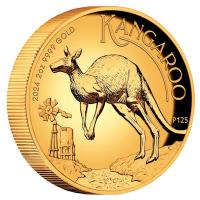 Australien 200 AUD Knguru 2024 2 Oz Gold PP High Relief