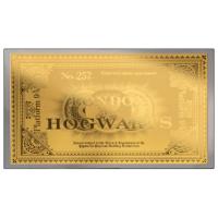 Samoa - 50 Tala Hogwarts Express Ticket 2024 - Gold