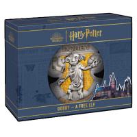 Samoa - 5 Dollar Harry Potter(TM) Dobby 2024 - 2 Oz Silber Antik Finish Gilded