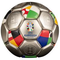 Solomon Islands - 10 Dollar UEFA Euro2024(TM) - 3 Oz Silber Antik Finish Color