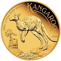 Australien 15 AUD Knguru 2024 1/10 Oz Gold PP