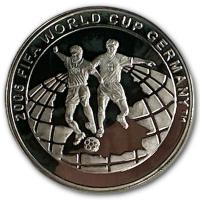 Trkei - 15m Lira Fifa World Cup Germany 2003 - Silber PP