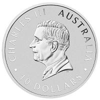 Australien 10 AUD Kookaburra 2024 10 Oz Silber Rckseite