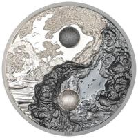 Palau - 5 USD Yin and Yang 2024 - 1 Oz Silber Black Proof Ultra High Relief