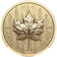 Kanada 200 CAD Maple Leaf 2024 1 Oz Gold Ultra High Relief