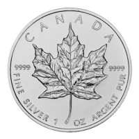 Kanada 5 CAD Maple Leaf 2013 1 Oz Silber