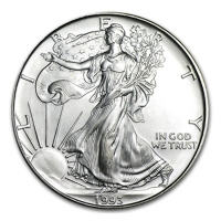USA - 1 USD Silver Eagle 1993 - 1 Oz Silber