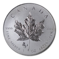 Kanada - 5 CAD Maple Leaf Privy Pferd 2014 - 1 Oz Silber