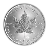Kanada 5 CAD Maple Leaf 2014 1 Oz Silber