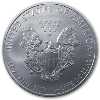 USA 1 USD Silver Eagle 2008 1 Oz Silber Rckseite