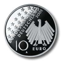 Deutschland - 10 EUR 50 Jahre Volksaufstand 2003 - 16,65g Silber PP
