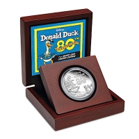 Neuseeland - 2 NIUE Disney Donald Duck 2014 - 1 Oz Silber