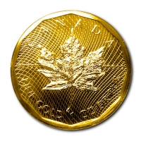 Kanada - 200 CAD Maple Leaf 999.99er  2009 - 1 Oz Gold