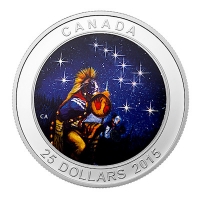 Kanada - 25 CAD Sternenkarten Die Suche 2015 - 1 Oz Silber