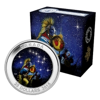 Kanada - 25 CAD Sternenkarten Die Suche 2015 - 1 Oz Silber