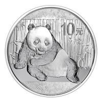 China 10 Yuan Panda 2015 1 Oz Silber