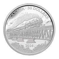 Kanada - 30 CAD Grand Trunk Pacific Railway - 2 Oz Silber