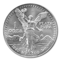 Mexiko Libertad Siegesgttin 1990 1 Oz Silber