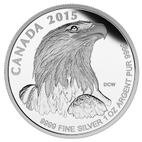 Kanada - 14 CAD Bald Eagle Set - 1,85 Oz Silber PP