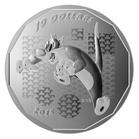 Kanada - 10 CAD Looney Tunes Sylvester 2015 - 1/2 Oz Silber