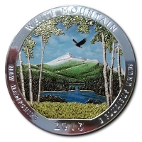USA - 0,25 USD White Mountain 2013 - 5 Oz Silber Color