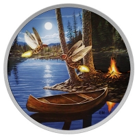 Kanada - 30 CAD Moonlight Fireflies - 2 Oz Silber