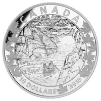 Kanada - 10 CAD Kanu Exquisite Ending 2015 - 1/2 Oz Silber