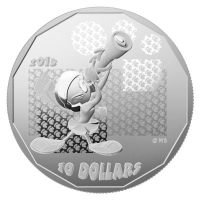 Kanada - 10 CAD Looney Tunes Marvin 2015 - 1/2 Oz Silber
