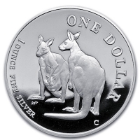 Australien - 1 AUD Silver Kangaroo 1999 - 1 Oz Silber
