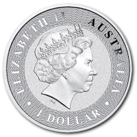 Australien 1 AUD PerthMint Knguru 2016 1 Oz Silber Rckseite