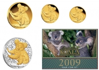 Koala 2009 Gold-Premium-Set - Stark limitiert!
