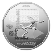 Kanada - 10 CAD Looney Tunes Coyote 2015 - 1/2 Oz Silber