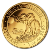 Somalia - 1000 Shillings Elefant 2016 - 1 Oz Gold