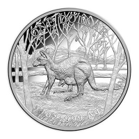 Australien - 1 AUD Silver Kangaroo 2016 - 1 Oz Silber PP