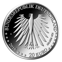 Deutschland - 20 EUR Rotkppchen 2016 - 18g Silber