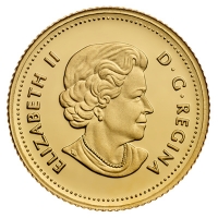 Kanada - 0.25 CAD Polarfuchs 2016 - 0,5g Gold PP