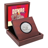 Niue - 2 NZD Disney 75. Jahre Dumbo 2016 - 1 Oz Silber