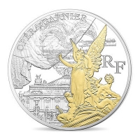 Frankreich - 10 EUR Opera Garnier 2016 - Silber PP