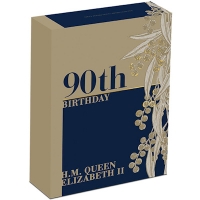 Australien - 200 AUD 90. Geburtstag Queen Elisabeth 2016 - 2 Oz Gold