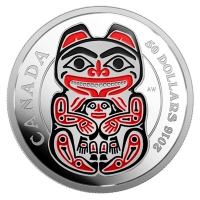 Kanada - 50 CAD Mythische Reiche Der Br 2016 - 5 Oz Silber