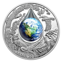 Kanada - 20 CAD Mutter Erde 2016 - 1 Oz Silber